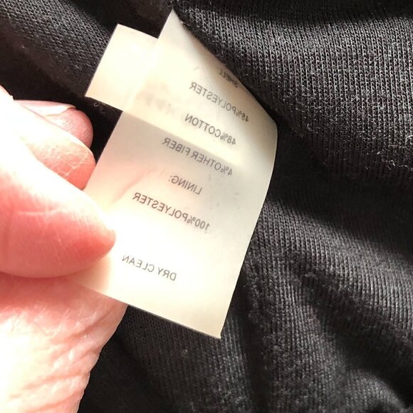 CALVIN KLEIN Cropped Moto Jacket - Gypsy Chic - Picture 10 of 11